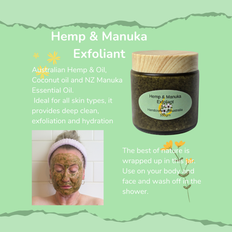 Hemp & Manuka Exfoiliant