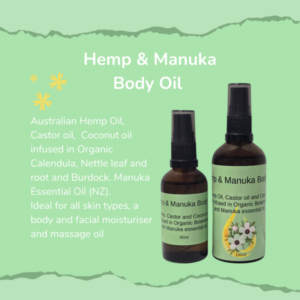 Hemp & Manuka Body Oil